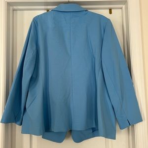 Blue Blazer Plus Size Bar III 2X